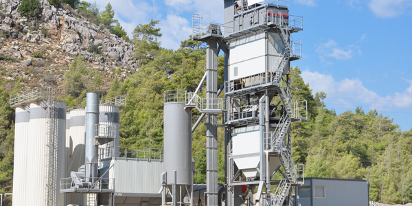 MAS-UNI 200-260 FIXED TYPE ASPHALT PLANT. - Meg Makina Global batch type asphalt plant